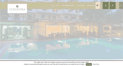 Desktop Screenshot of cleopatra-beach.gr